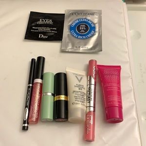 Vichy Dior L’Oréal Chanel Victoria’s Secret sample